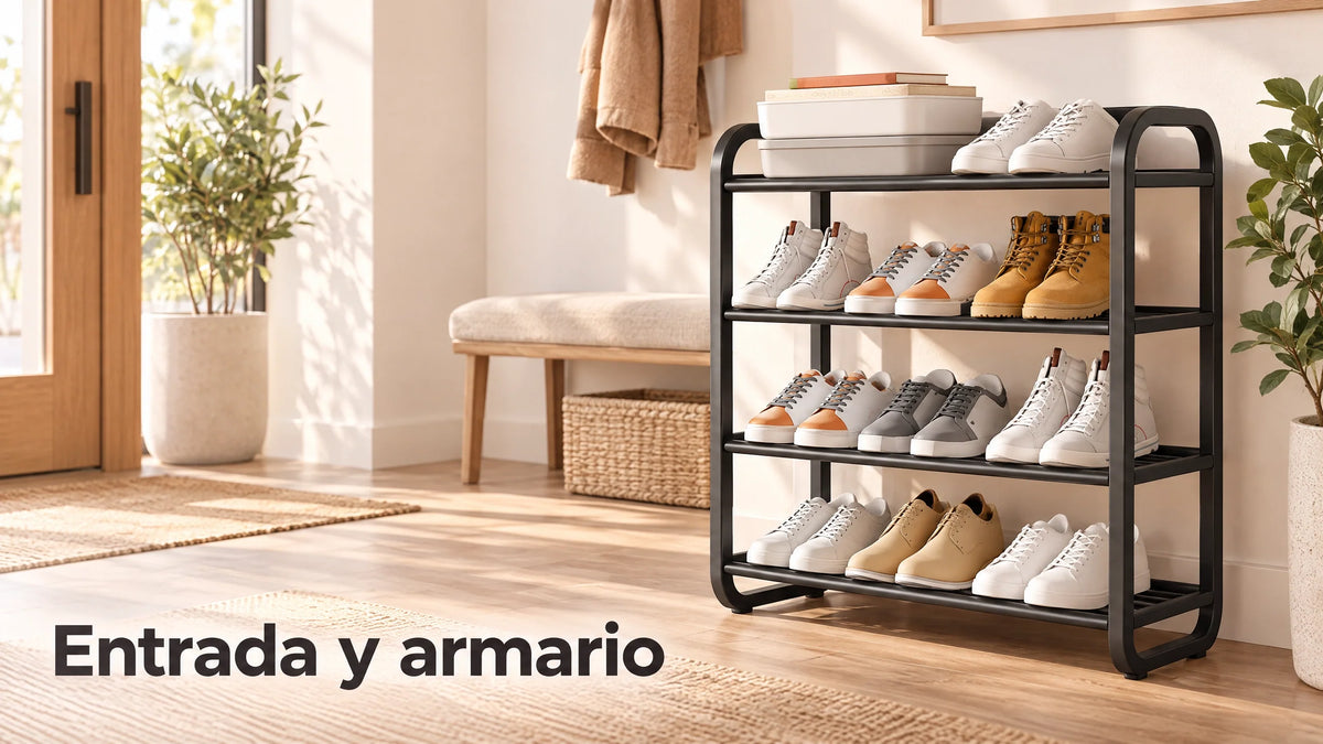 Entrada y armario