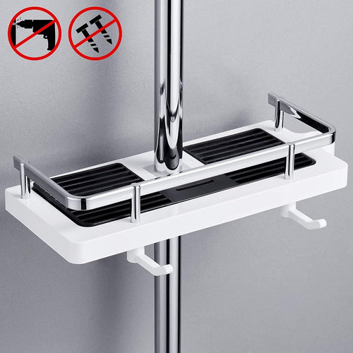 Estante de baño sin perforaciones
